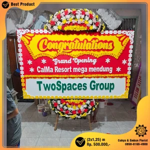 Bunga Papan Congratulations 2x1.25m Model BP-040