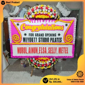 Bunga Papan Congratulations 2x1.25m Model BP-041
