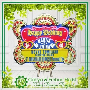 Bunga Papan Wedding 019